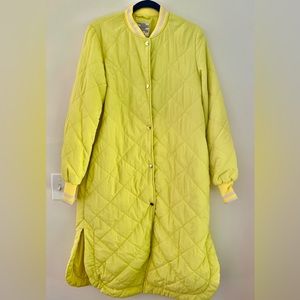 BAUM UND PFERDGARTEN diamond quilted coat in size 38 (EU) / size 8.